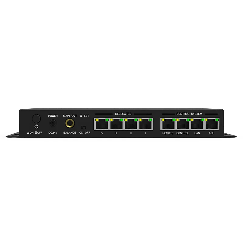 Профессиональный цифровой мэйнфрейм конференц-системы POE IoT для конференц-зала