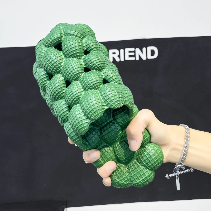 Women Massager Slippers Funny Bubble Slides Unisex Super Soft Men Breathable Beach Bath Shower Bedroom Spa House Sandals