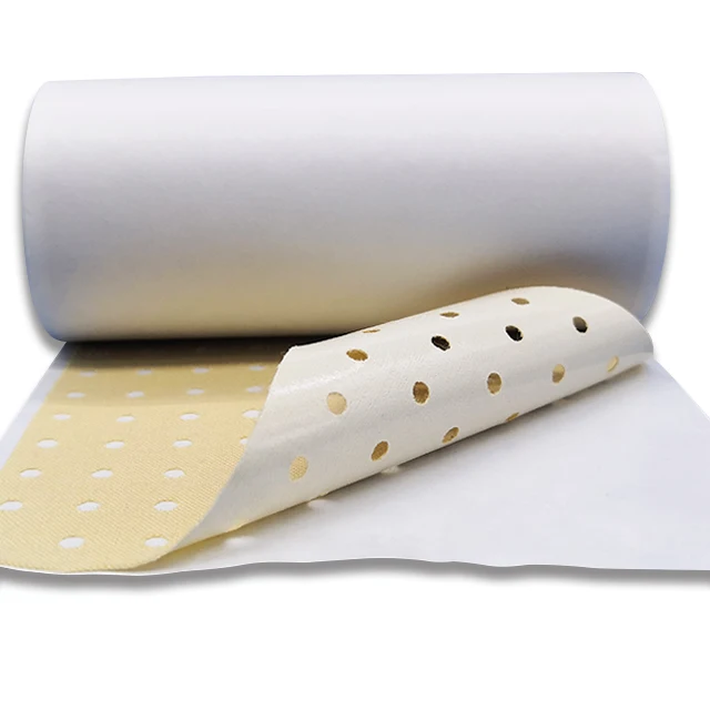 Zinc Oxide Adhesive Plaster Perforated Bandage With Metal Tin