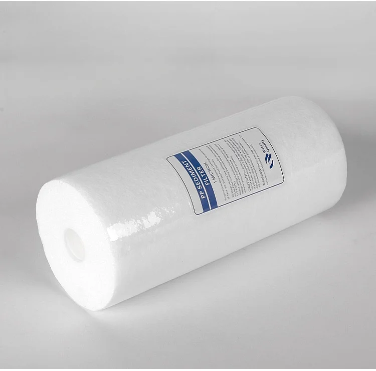 Pre 10 inch Big PP Drinking Water Filter Filtration System Portable For Big Blue Water Purifier with 5 micron or 1 micron