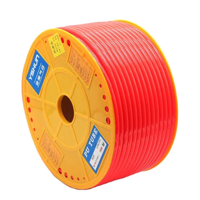 YSHUN Factory air pneumatic hose  Diameter 10mm *6.5mm red  Polyurethane PU TUBE