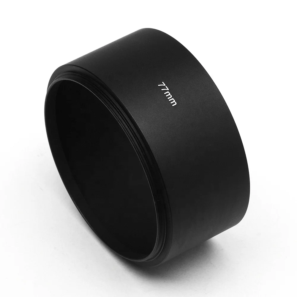 77 mm Screw Mount Telephoto Lens Hood For Sony Canon Nikon Digital SLR Camera