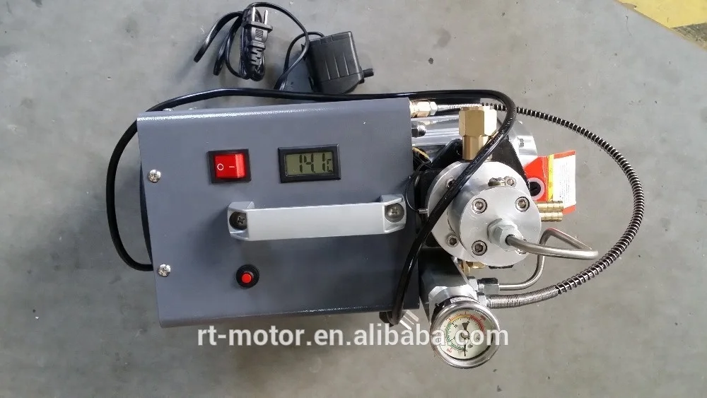 Electric 300bar High Pressure Air Compressor 4500psi pump For PCP Air Compressor Paintball