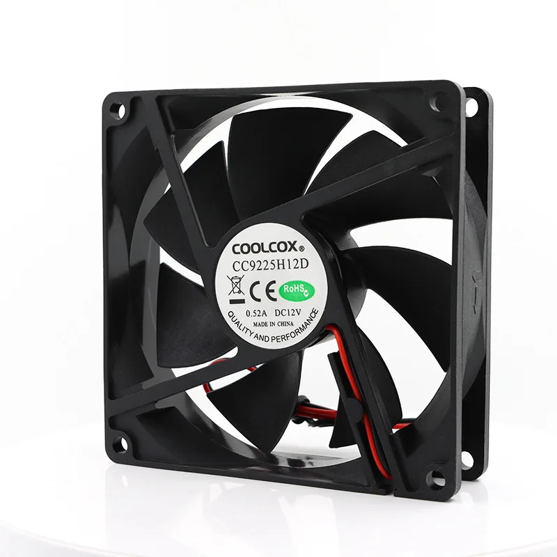 Aidecoolr 9225 12V DC Cooling Fan Axial Flow 24V BLDC Motor 12V Brushless DC Motor Air Heater Dryer Vacuum Cleaner Fans Product