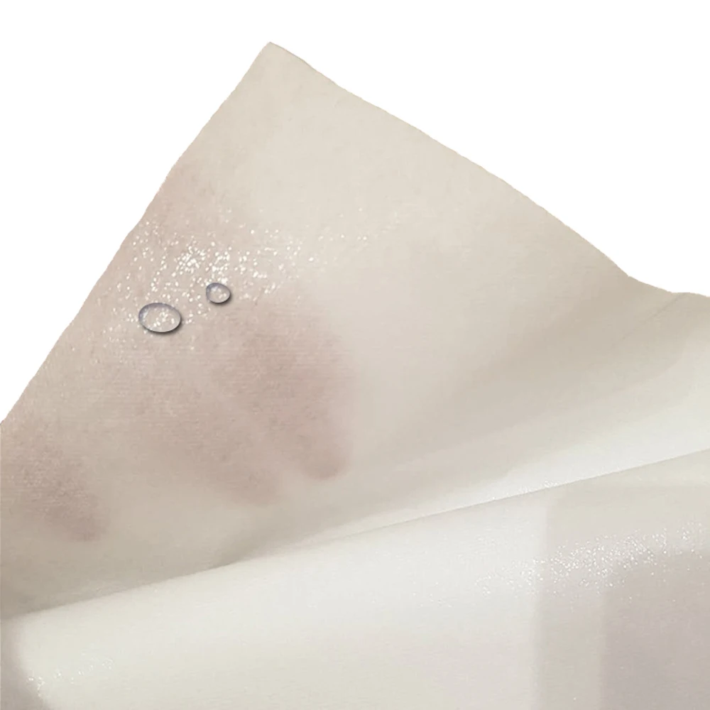 GAOXIN 100% Polyester Coated Glue Fusing Fabric Nonwoven Interlinings