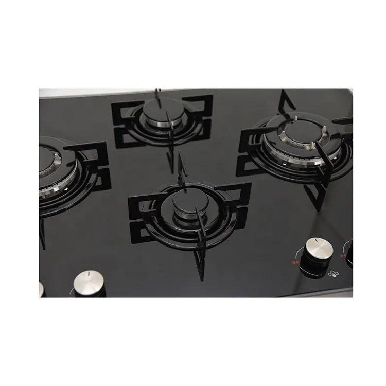 High-quality kitchen stove built-in 4 burners desktop smart coal gas stove