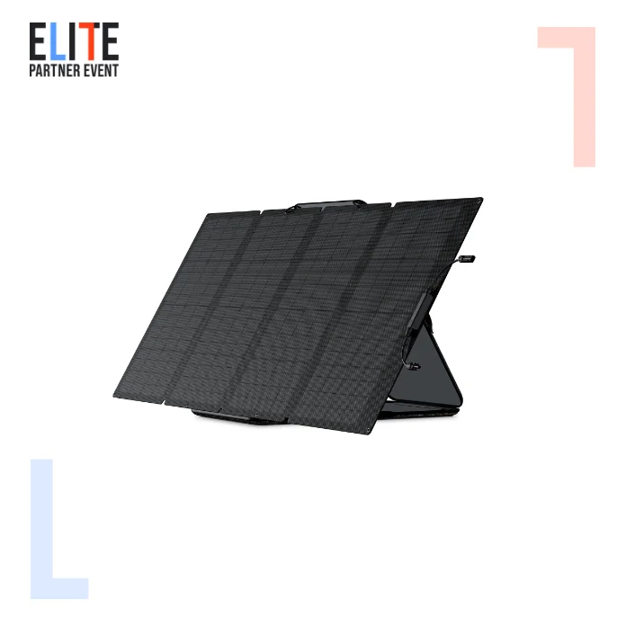 EcoFlow 160W Portable Solar Panel,Foldable,215-22% Efficiency