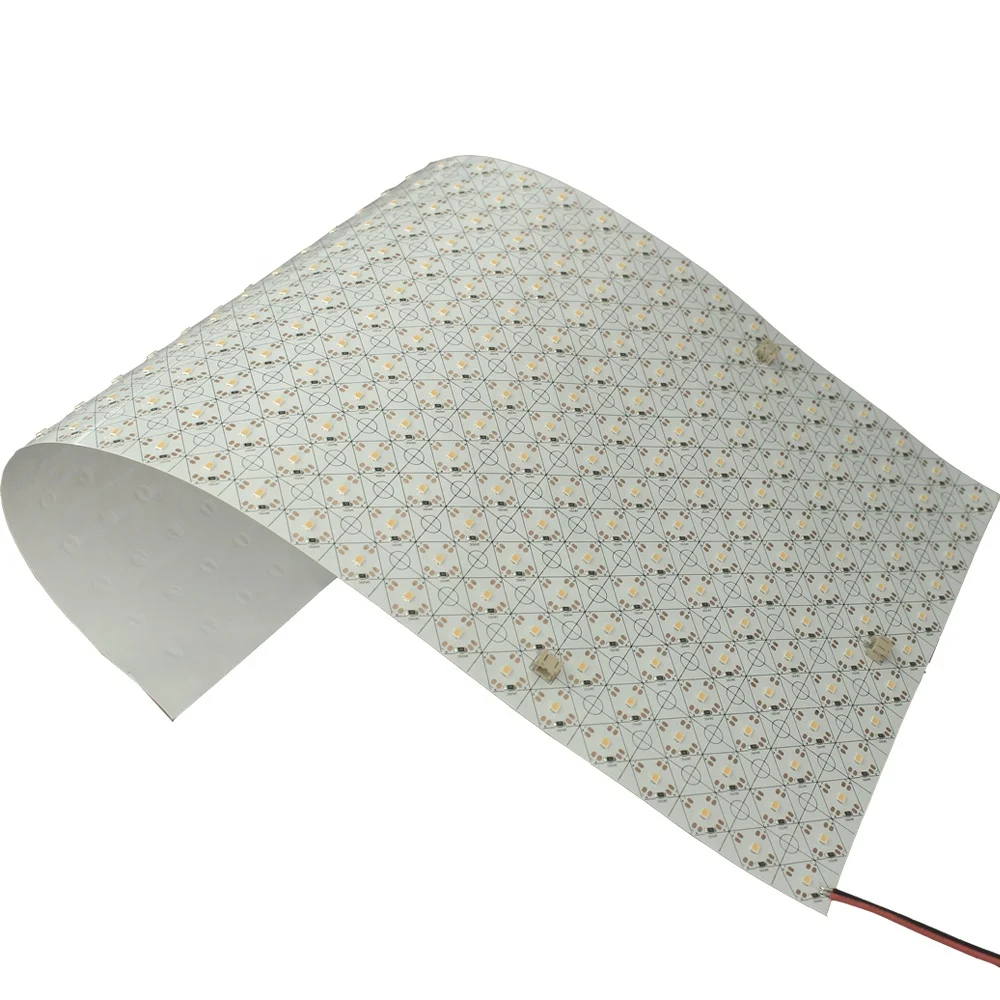 Flexible DC24V 2835 cuttable LED panel backlight flexible board bendable LED panel sheet light