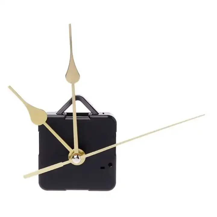 6168s Silent Sweep Sangtai Mechanical Quartz Clock Mechanism With Hands Gold Color