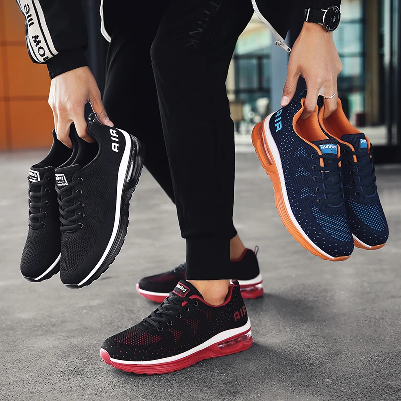 Couple big size 35-46 Athletic Running Shoes Sport Fitness Gym Jogging Sneakers for women men