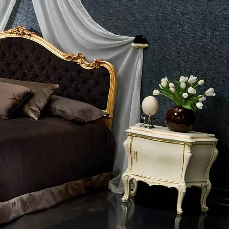 
home furniture Customized Modern Melamine Bedroom Sets solid Wood Bedroom Suites Furniture Stylish Black fabricStyle Time 