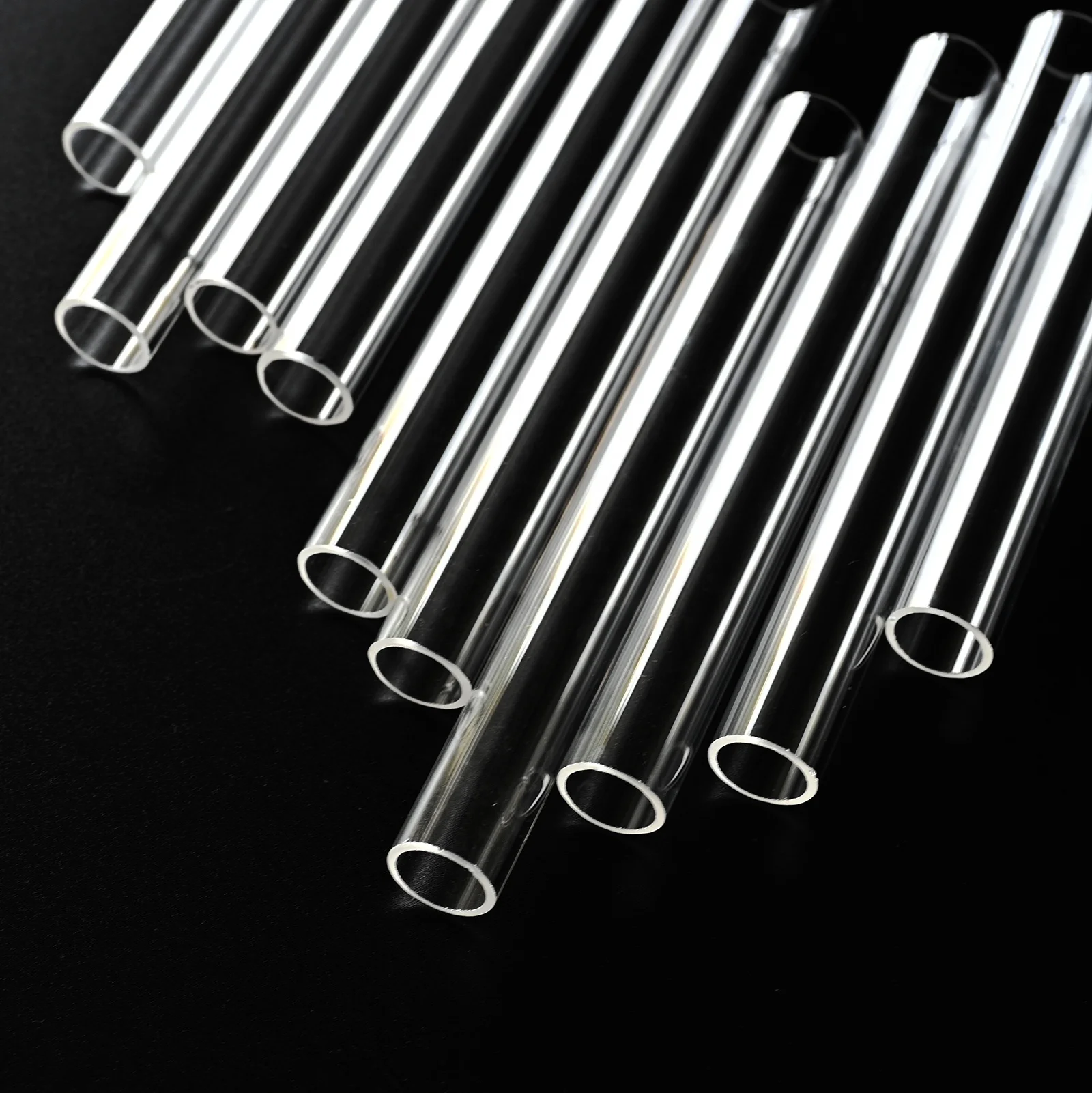 SUCCESS Excellent Electrical Insulator High Temperature High Purity Quartz Tube For Tube Furnace