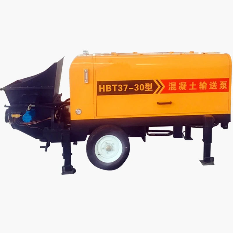 HBT concrete pump truck concrete pump pipe concrete mixers with pump