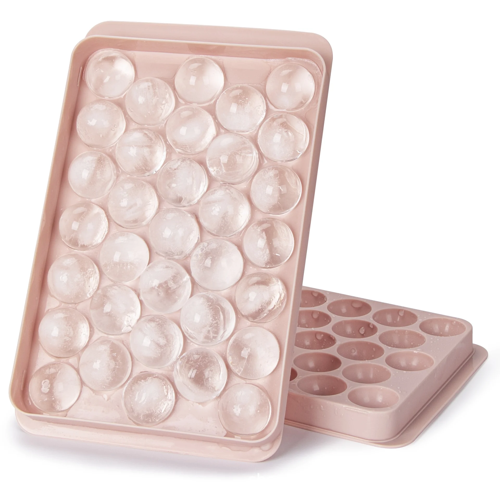 Y805 Ice Cube Tray Balls,round Ice Ball Maker Mold For Freezer,sphere Ice Cube Tray Making 1in X 33pcs Circle Ice