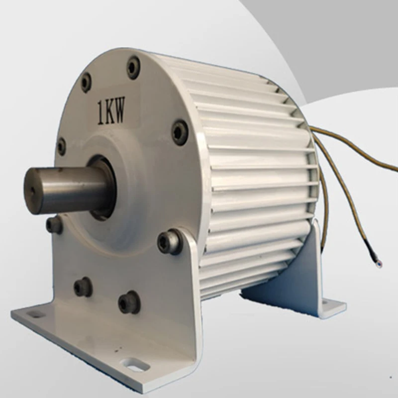 Promotional low price 2.5KW 48V 333 rated speed 50hz low rpm wind power water turbine