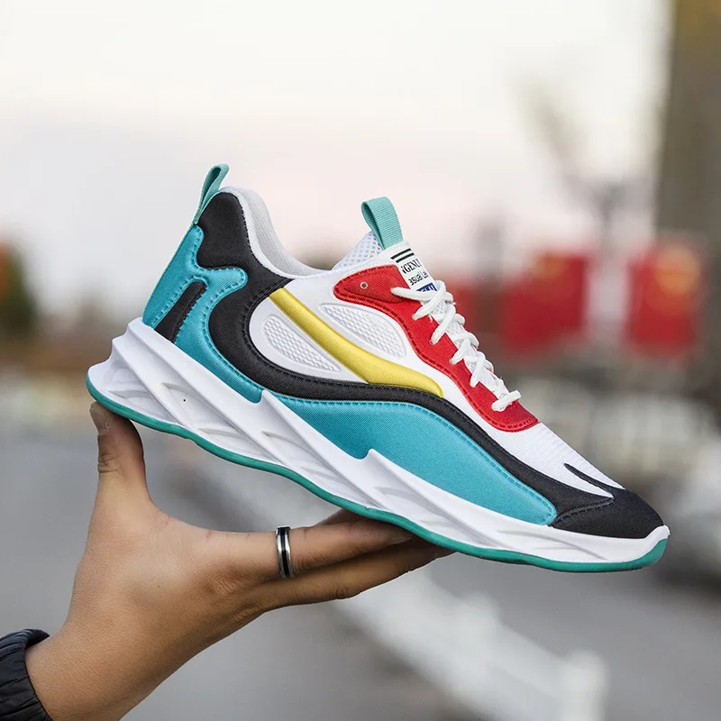 fashion cotton fabric breathable fitness walking style snickers shoes