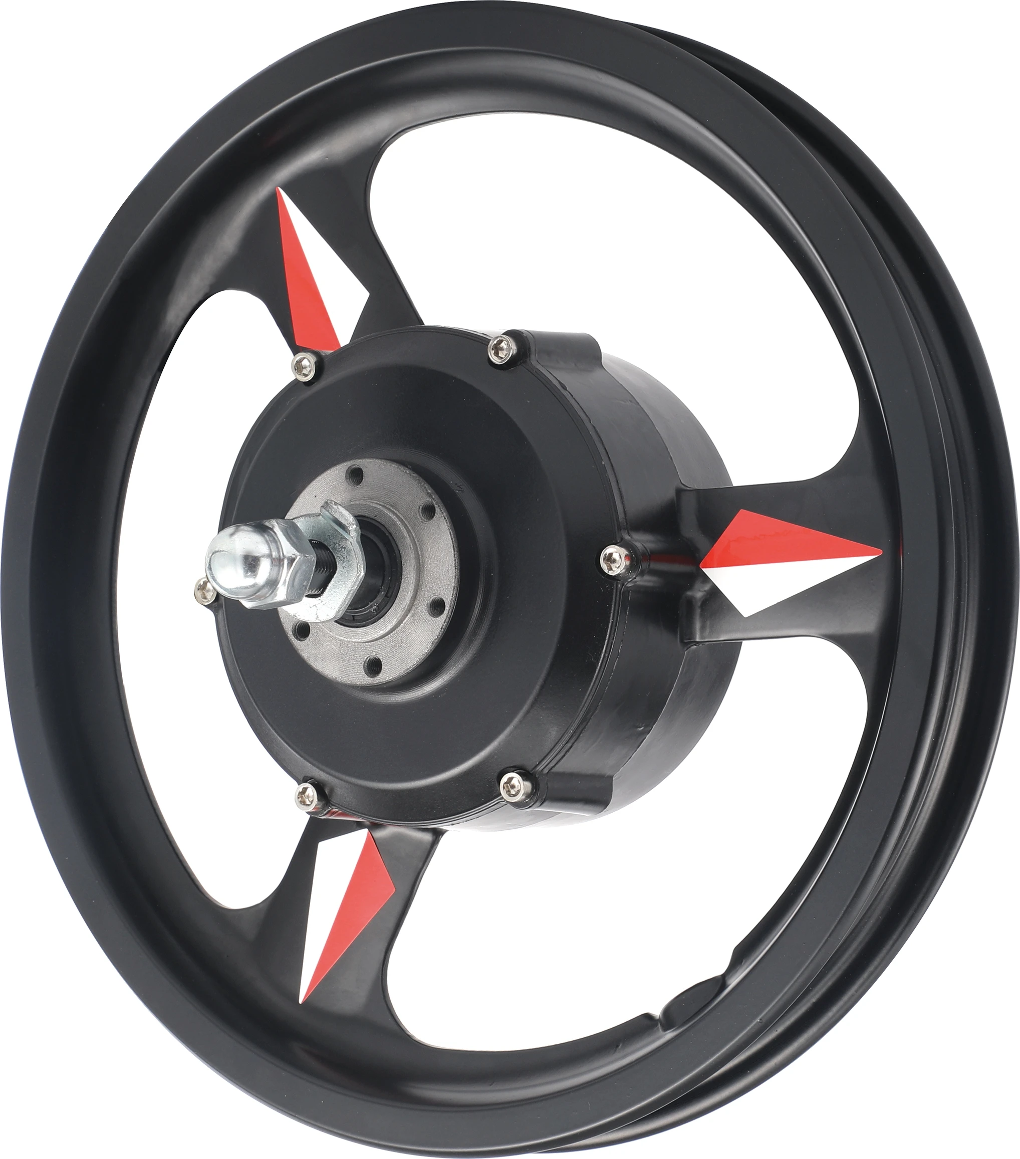 Integrated Wheel Motor R20-4.0 Fat Tire Electric Bike Motor Wheel Magnesium Alloy 20 Inch High Power 48V 1000W Black Brushless