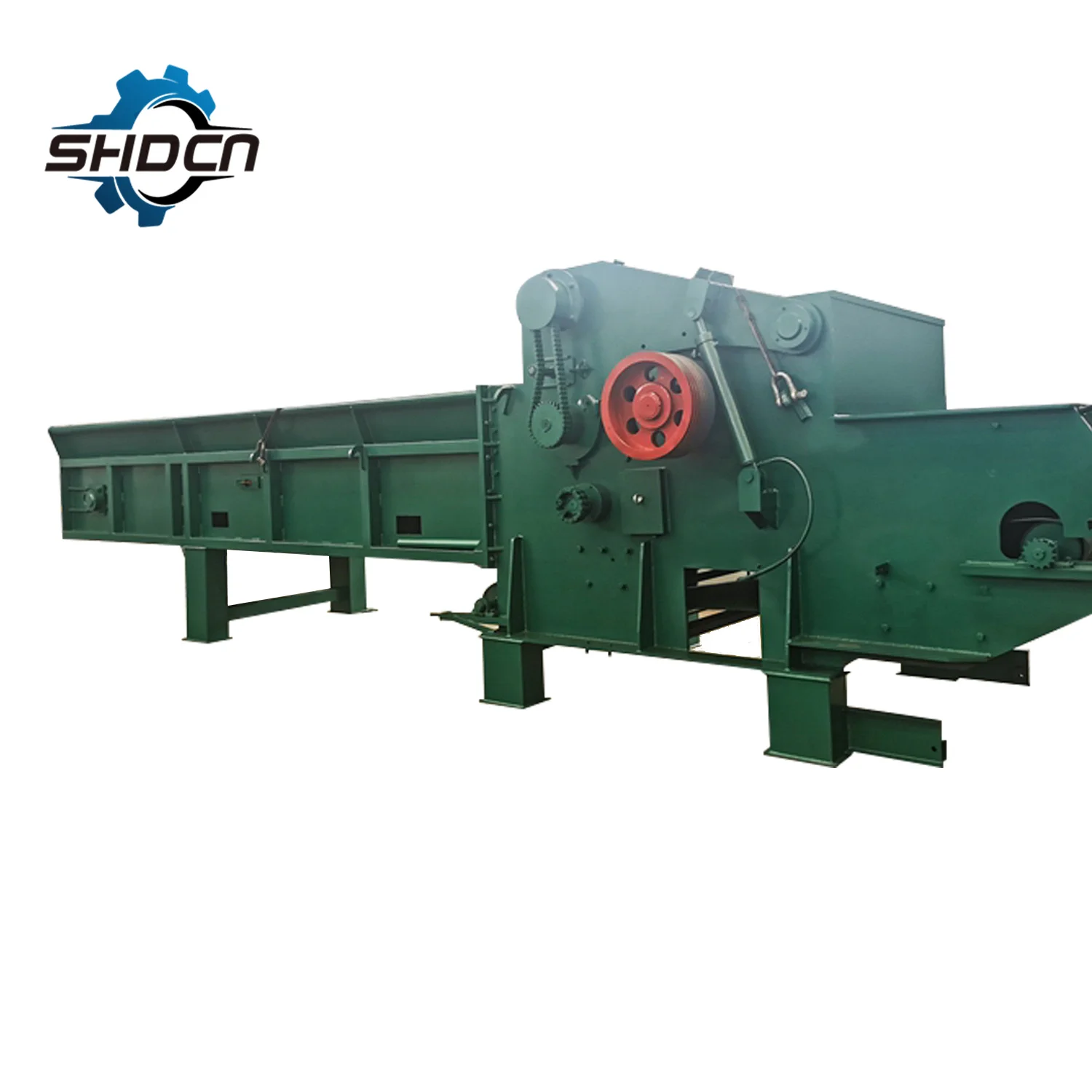 ISO CE approved chinese industrial drum type engiene electric wood chipper for sale