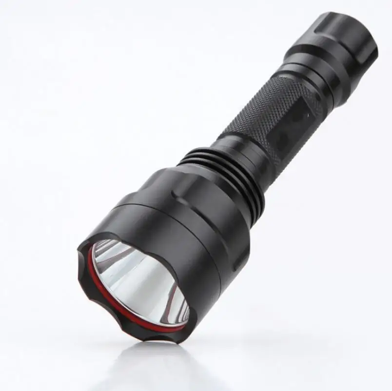 C8 Colorful led module linterna red ir 850nm rechargeable green led flashlight