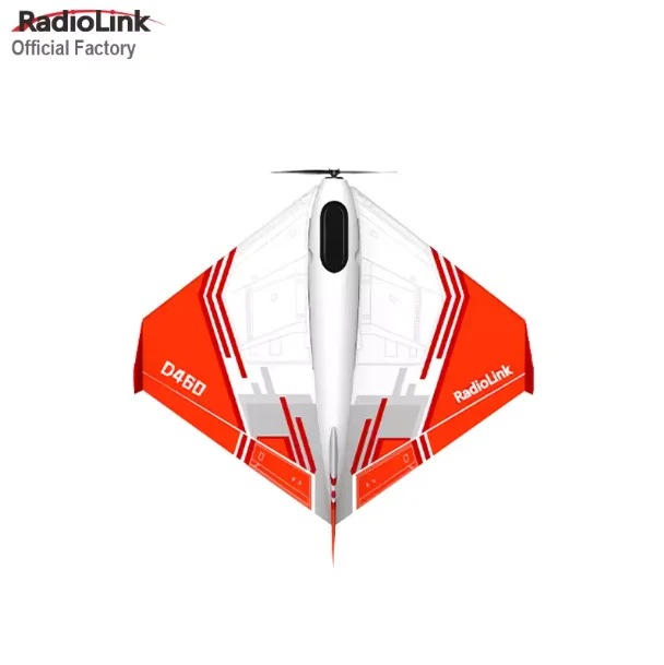 Radiolink Turbot D460 Factory Aircraft Fixed Wing RC Aircraft with Flight Controller Byme-DB RC Plane Flight Controller Airplane