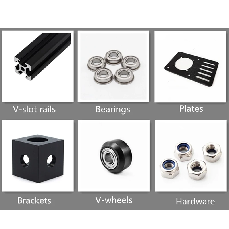 Mobile Phone Production Line Modular Assembly WorkTables 40x40 Aluminium Modular Profile T-slot 4040