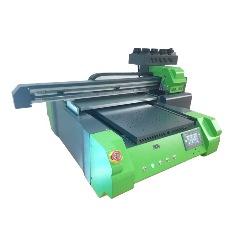 6060 UV Flatbed High Speed Multifunction Printing on Glass Printer 6090