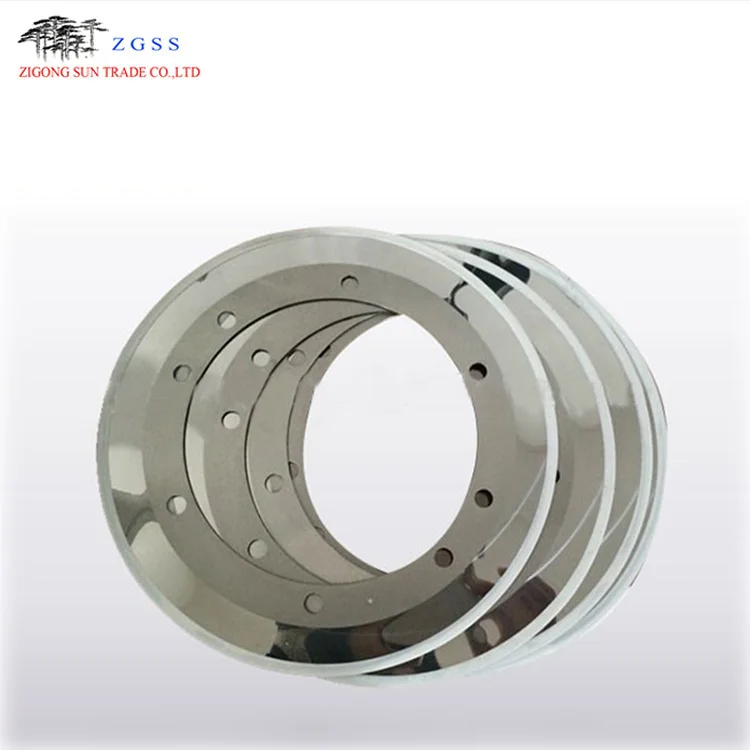 High quality customized size circular slitting knives flat circular blade for paper cutting