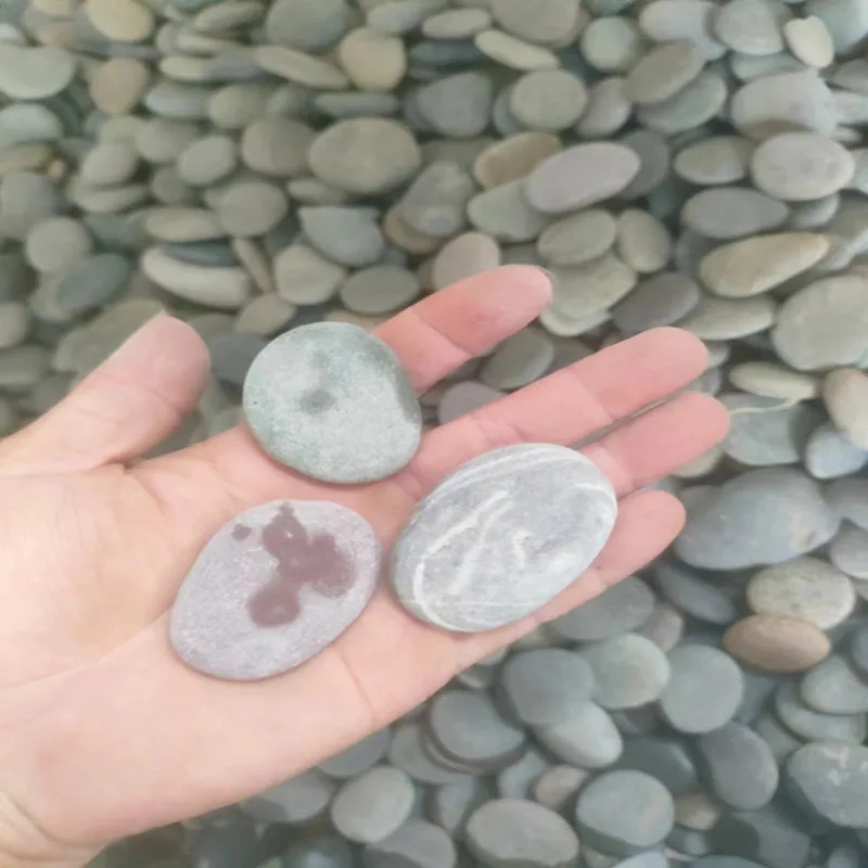 Extra Large Flat River Stones Smooth Painting Stones Rock Painting Set Suitable for DIY Art and Craft Painting Rocks
