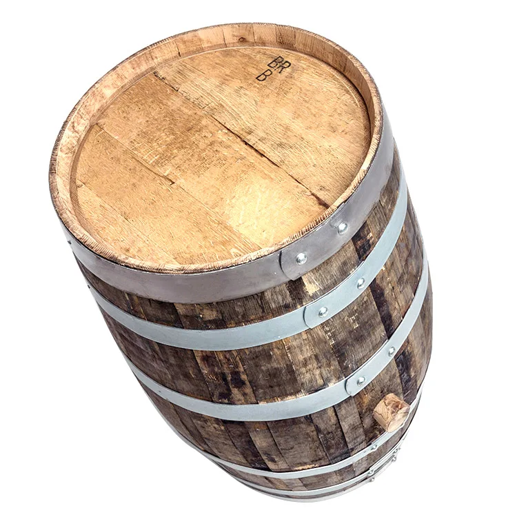 53 Gallon / 200L empty oak bourbon barrels are perfect for craft beer or bourbon distillers.