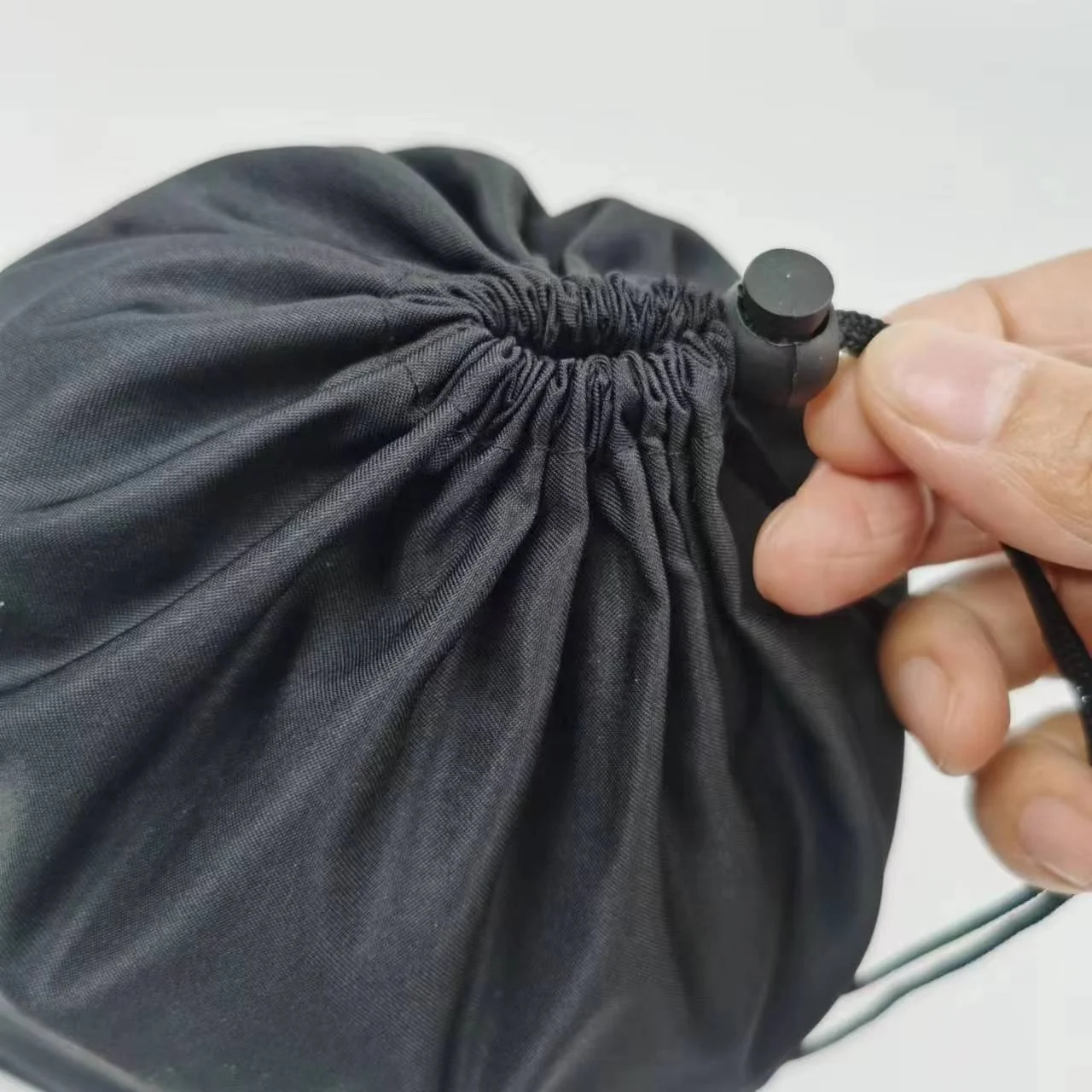 Wholesale Black Satin Pouch Underwear Packaging Satin Bag For Lingerie Drawstring Small Satin Bag