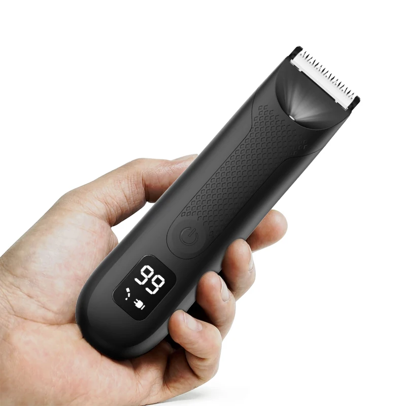 Мужская бритва, машинка для стрижки волос, электрический водонепроницаемый триммер для волос на теле для мужчин