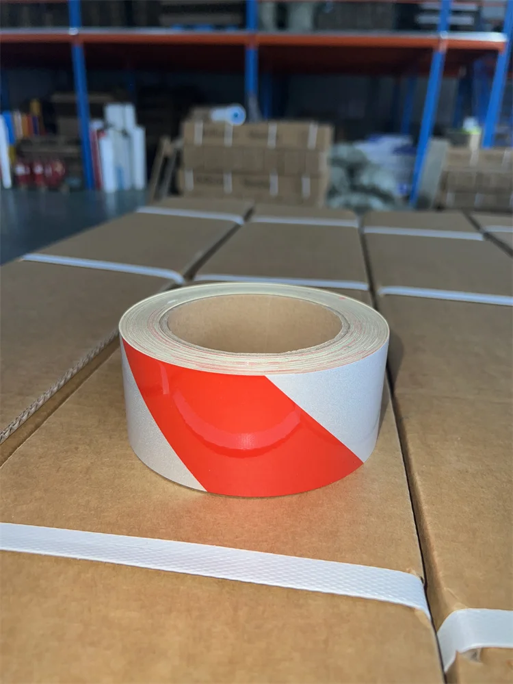 Yellow Radium Sticker Reflective Tape Car Reflective Adhesive Tape reflective Trailer Safety Tape