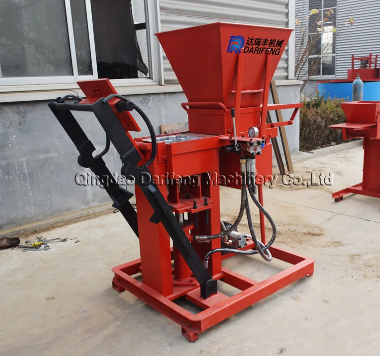 Ручной аппарат для изготовления блоков лего DF2-25 Eco Brava, аппарат для изготовления блоков из глины