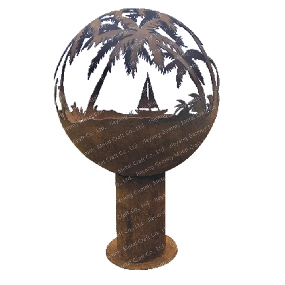 Metal Craft Art Modern Outdoor Garden Abstract Circular Sculpture Large Size Metal Abstract Sculpture For Public Square