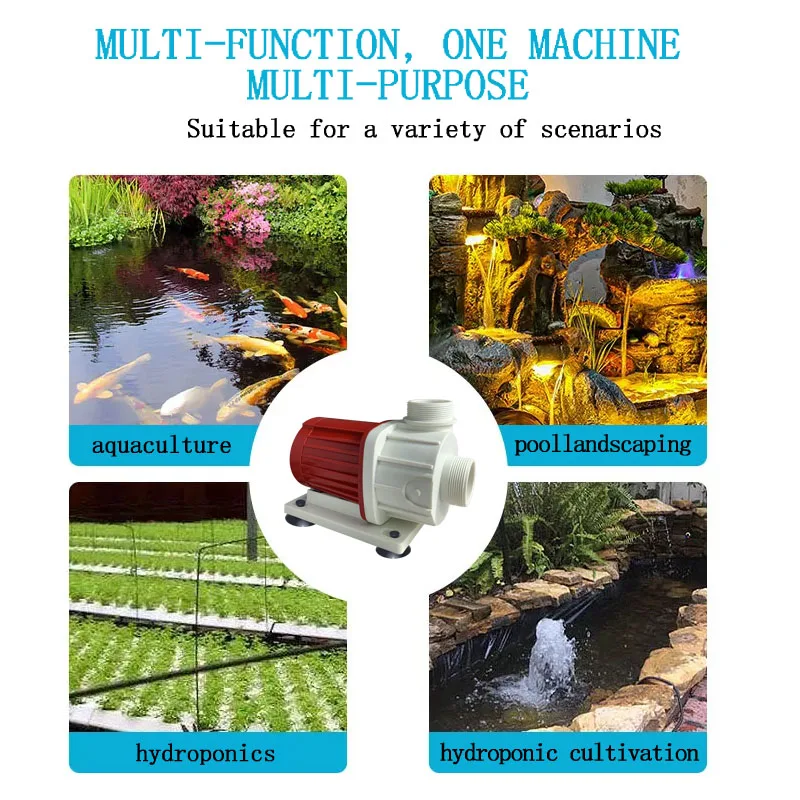 24V can control lift dc submersible water for aquarium pump