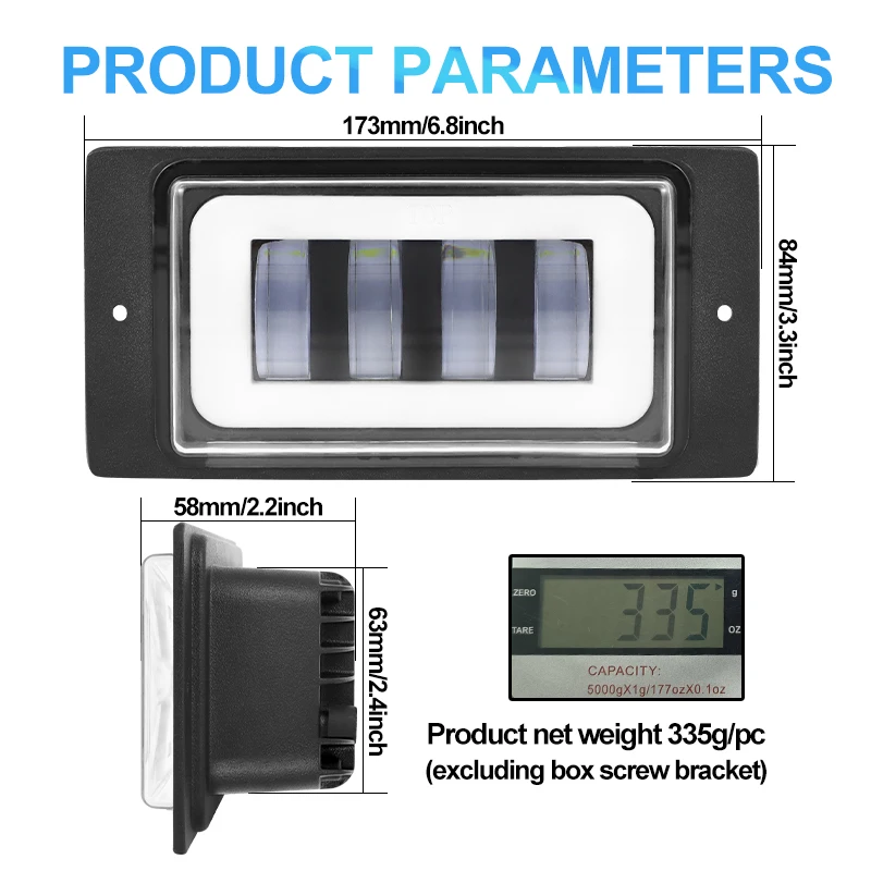 4x6 Led fog lamp 6 inch lens lada fog driving lamp Led light bars off road lamp 4x4 40w lens focos faros led lights for car