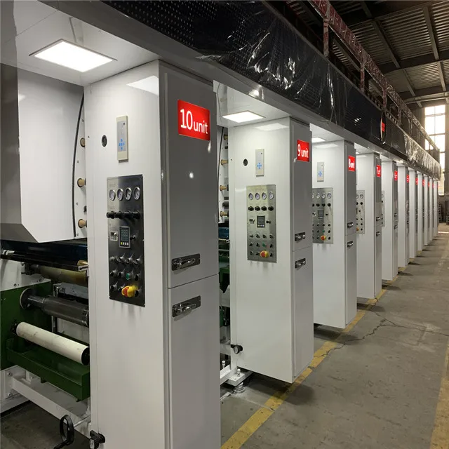 GWASY-A Plastic Film Rotogravure Printing Machine