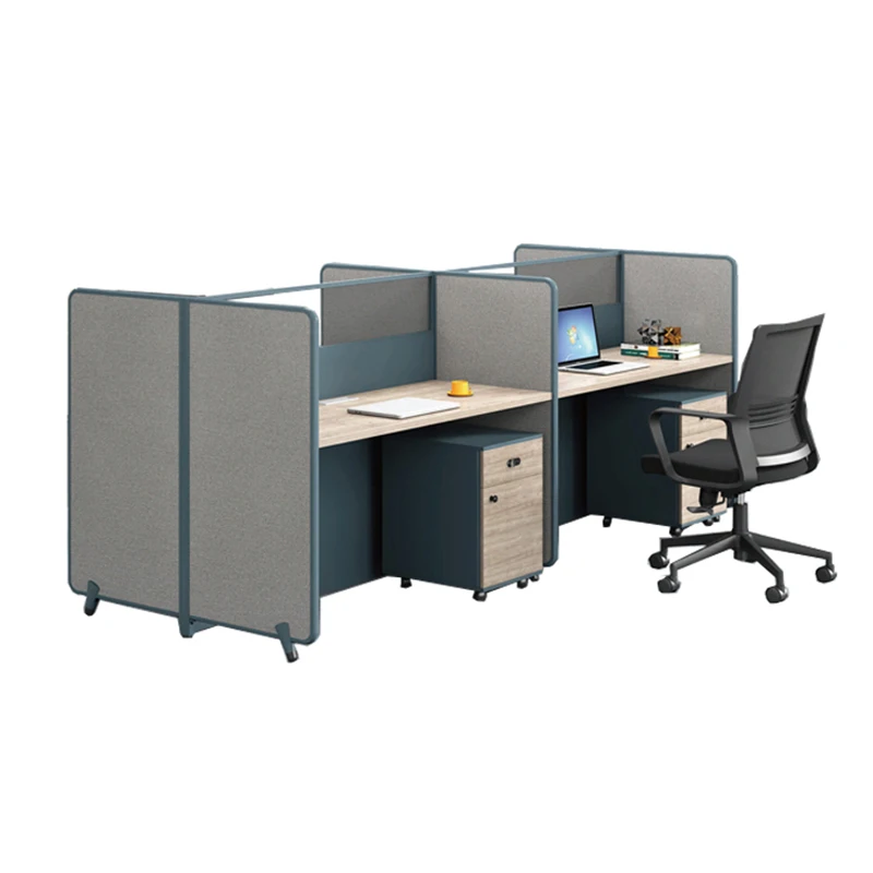 Cubicle Chair Office Partition Furniture Pc Table Computer Studio Desk Workstation