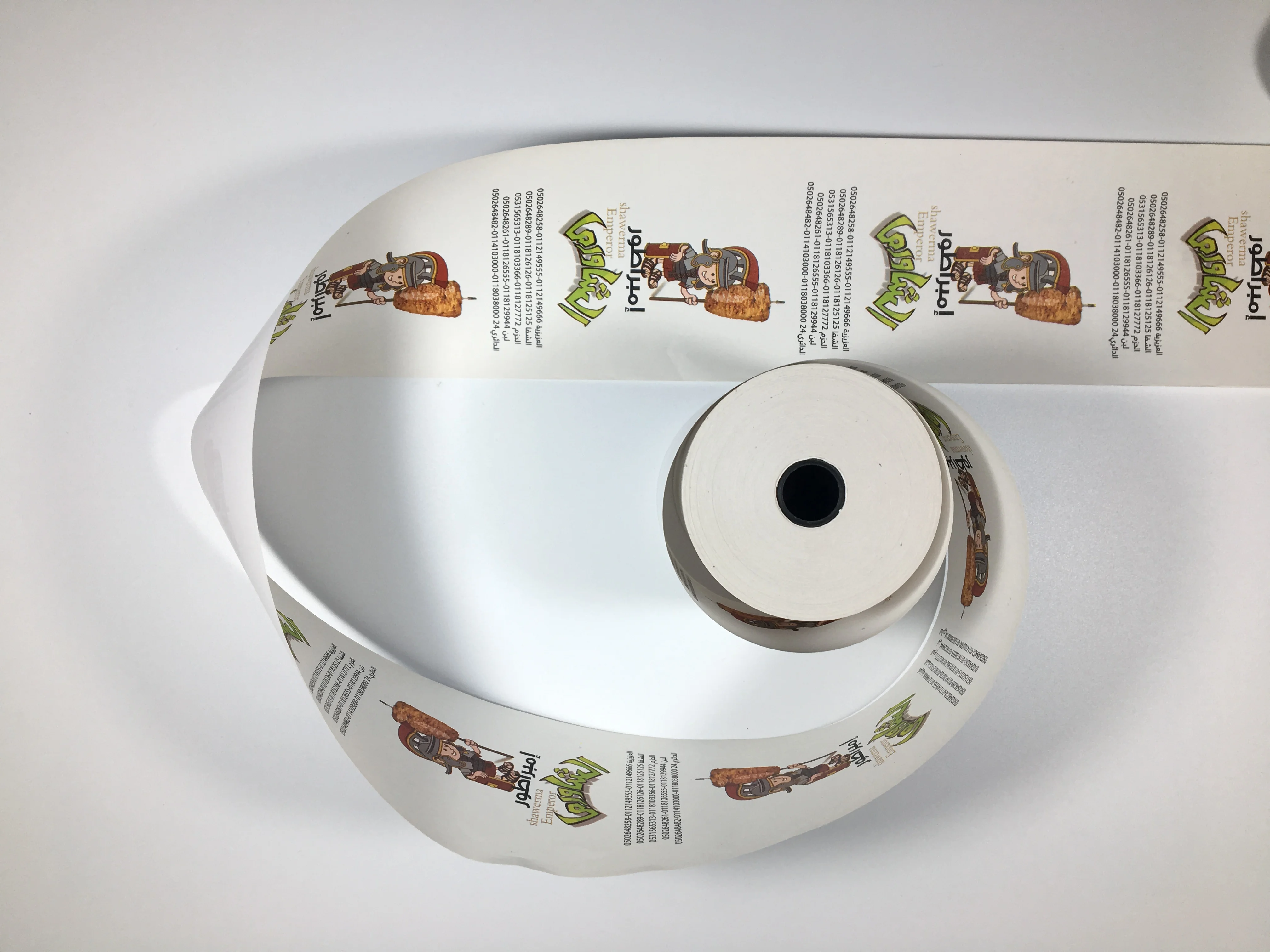 Customized Size Thermal Paper Rolls White Thermal Paper 57x40mm Cash Register POS Receipt Paper