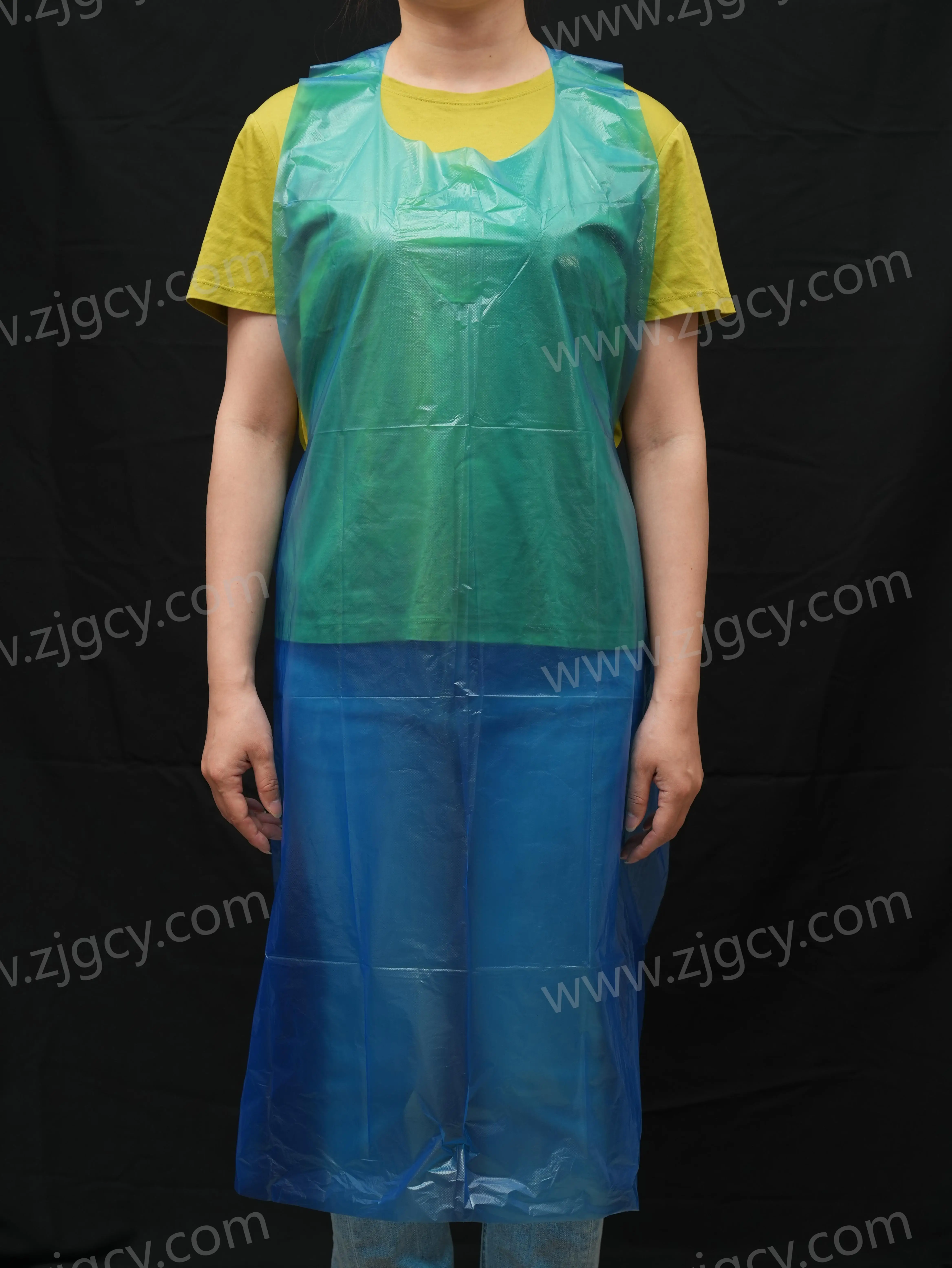 OEM Service Polyethylene Aprons Waterproof Plastic Large Size Disposable Pe Apron For Adult