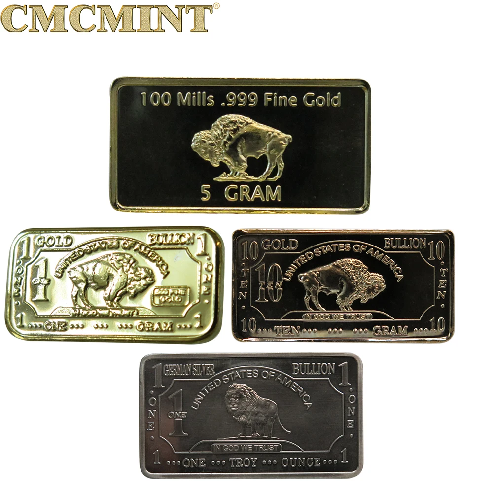 2023 Round Gold Plated Australia Kangaroo Souvenir Metal Coin