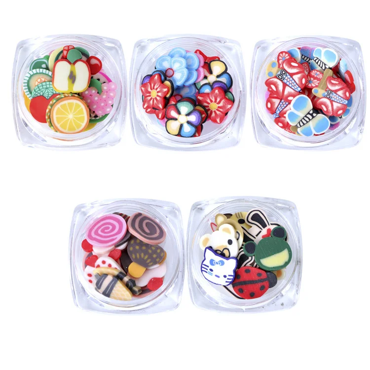 2020 Newest Nail Art Decorations Dried Flowers 3D Nail Stickers for Nail Art