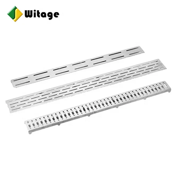 2022 China ISO 14001 factory custom grating cover stainless steel trench drain