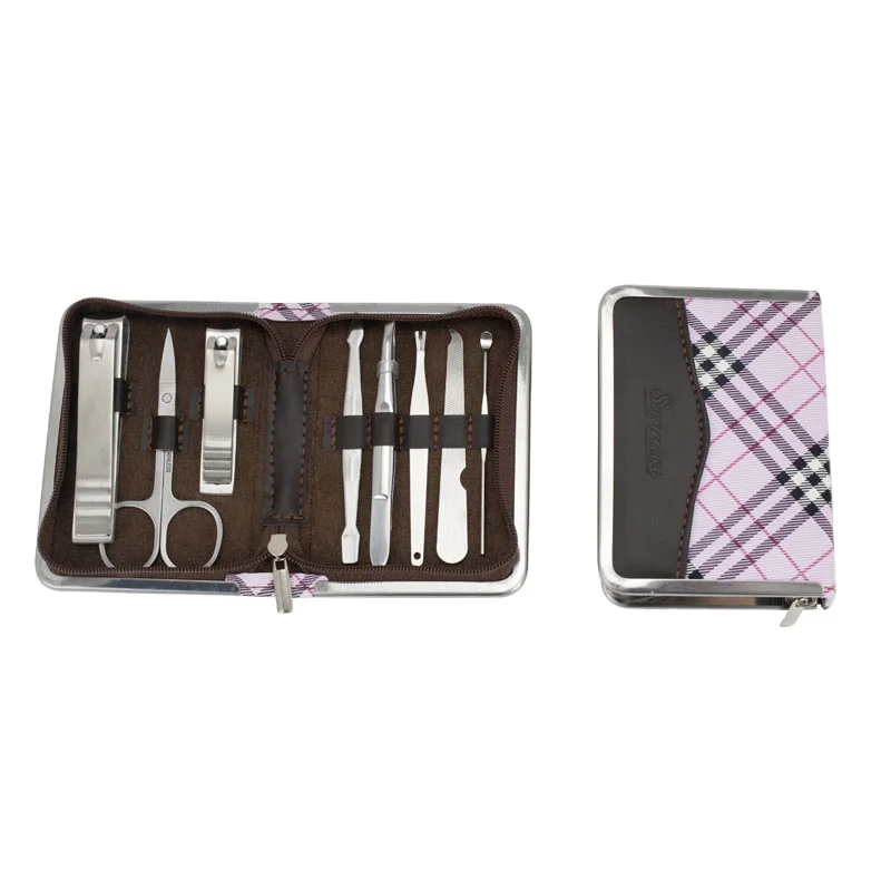 Stainless Steel Women Professional Nail Clippers Kit Pedicure Care Tools Grooming Manicure Set Kit  for Travel or Home