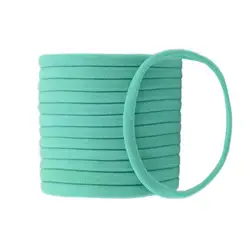 Ready To Ship In Stock Hair Elastic Bands Soft Multi color Hair Bands Rubber bands For Girls