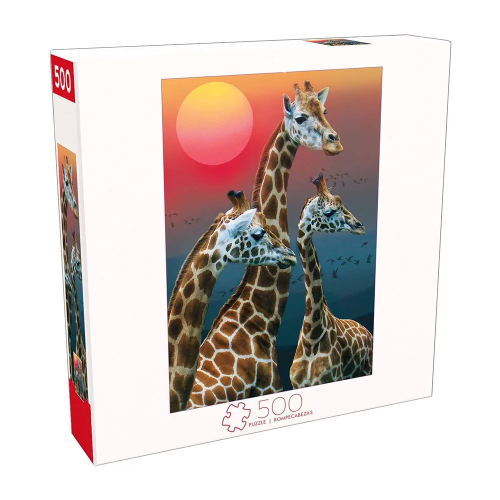 High Quality Printed Wholesale Beautiful Fish Penguin Giraffe Jigsaw Puzzle