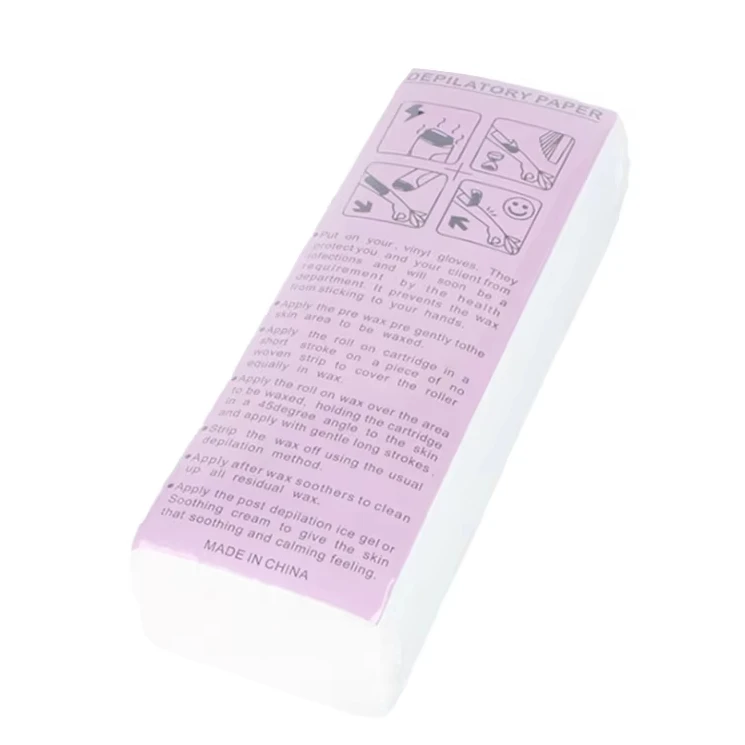 Disposable Smooth Skin Wax Strip Women Wax Hair Removal