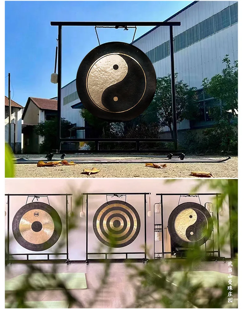 Raysen Professional Series Chau Gong 60 cm 24 inch High-quality Handmade Chinese Yin & Yang Series Gong  Gong