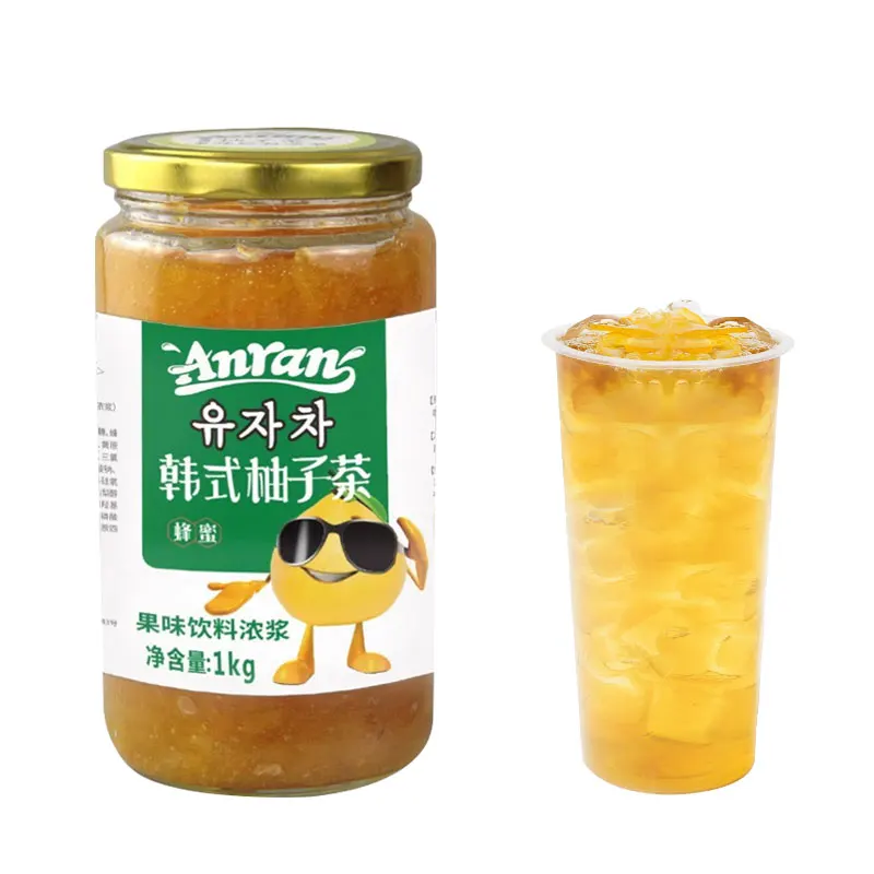 1kg wholesale honey grapefruit tea sauce grapefruit jam