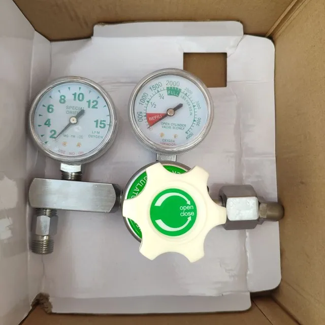 Medical Oxygen Gas Regulator With Flowmeter